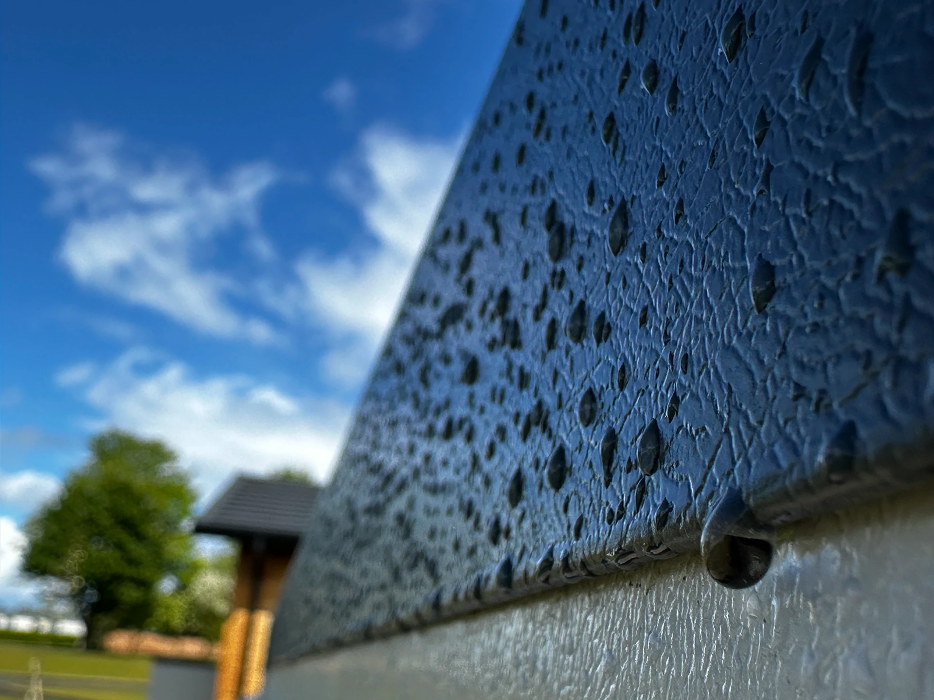 Birch Outdoors storage shed detail